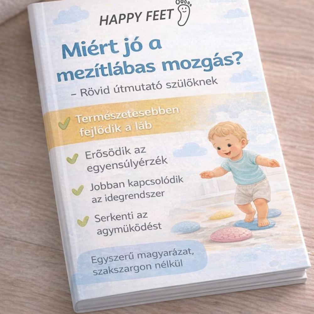 „Miért jó a mezítlábas mozgás?” - amire a Kiddy™ cipők is épülnek