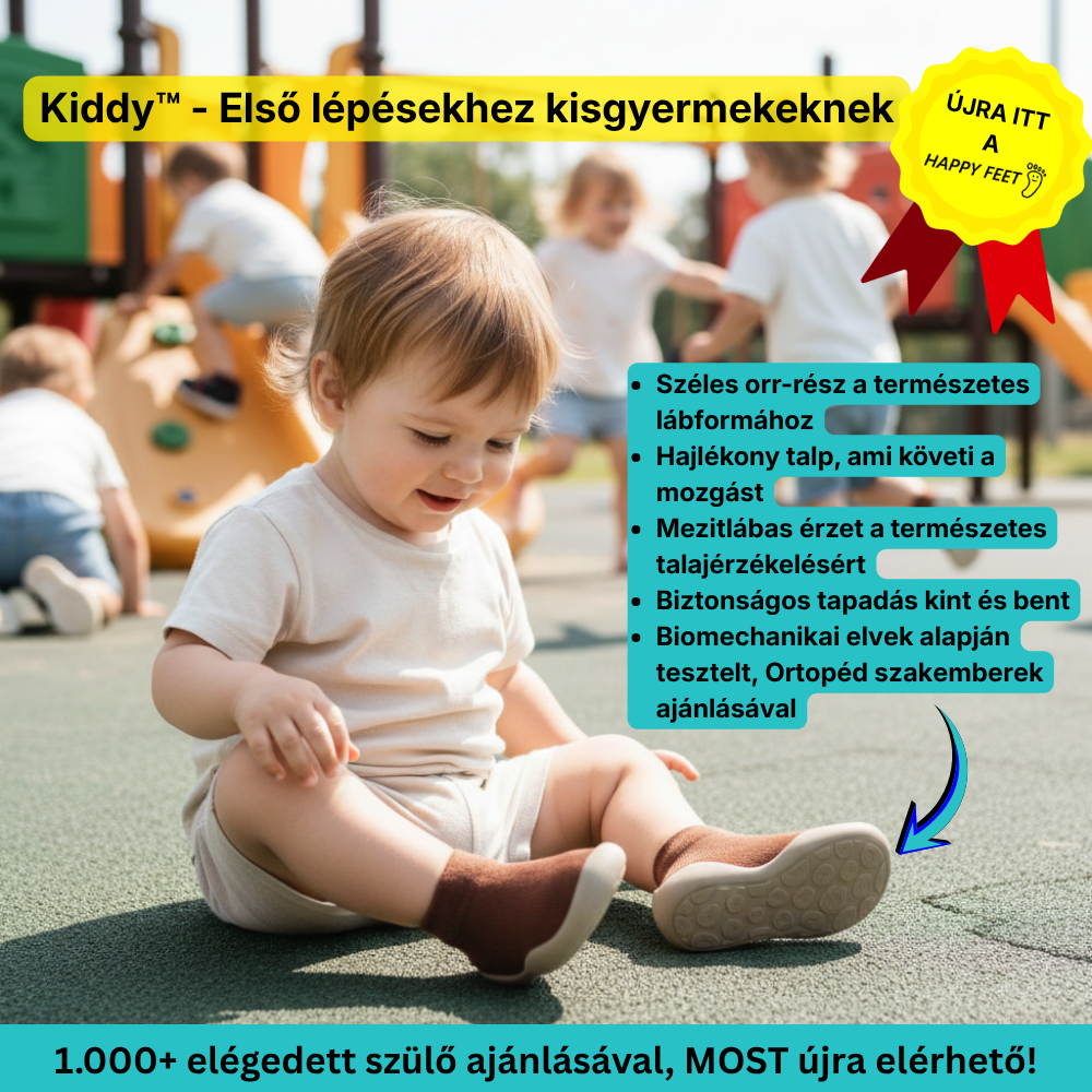 Kiddy™ - A láb egészséges fejlődéséért